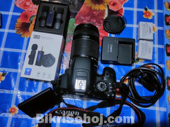 Canon 700D with 55/250 Zoom lans